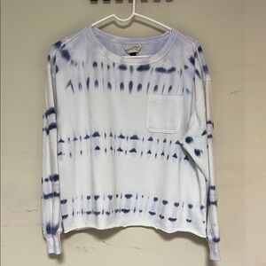 Universal Thread Cropped Tie-Dye Sweatshirt Medium